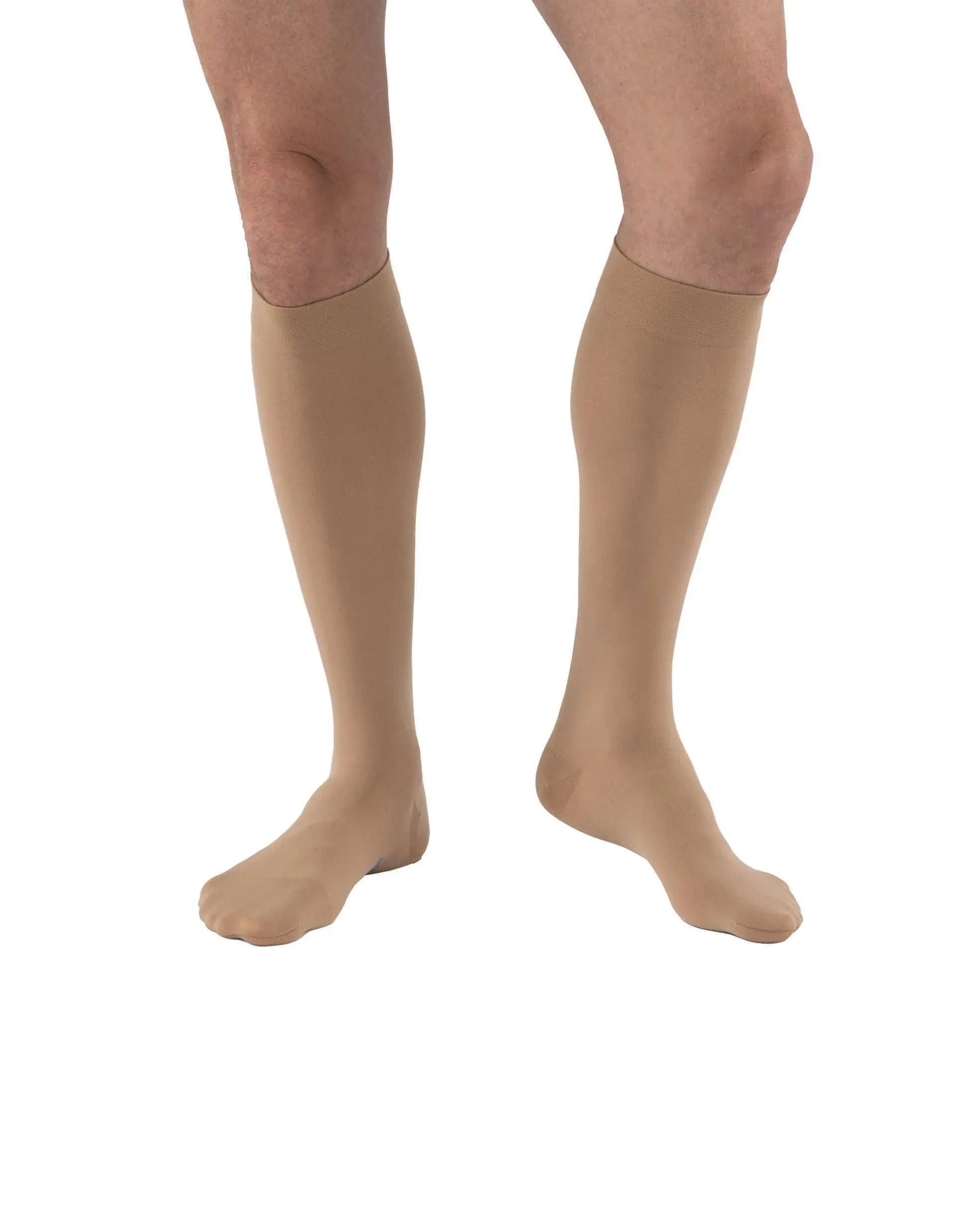 Jobst Relief Knee High Compression Stockings 15-20 mmHg, Large Beige