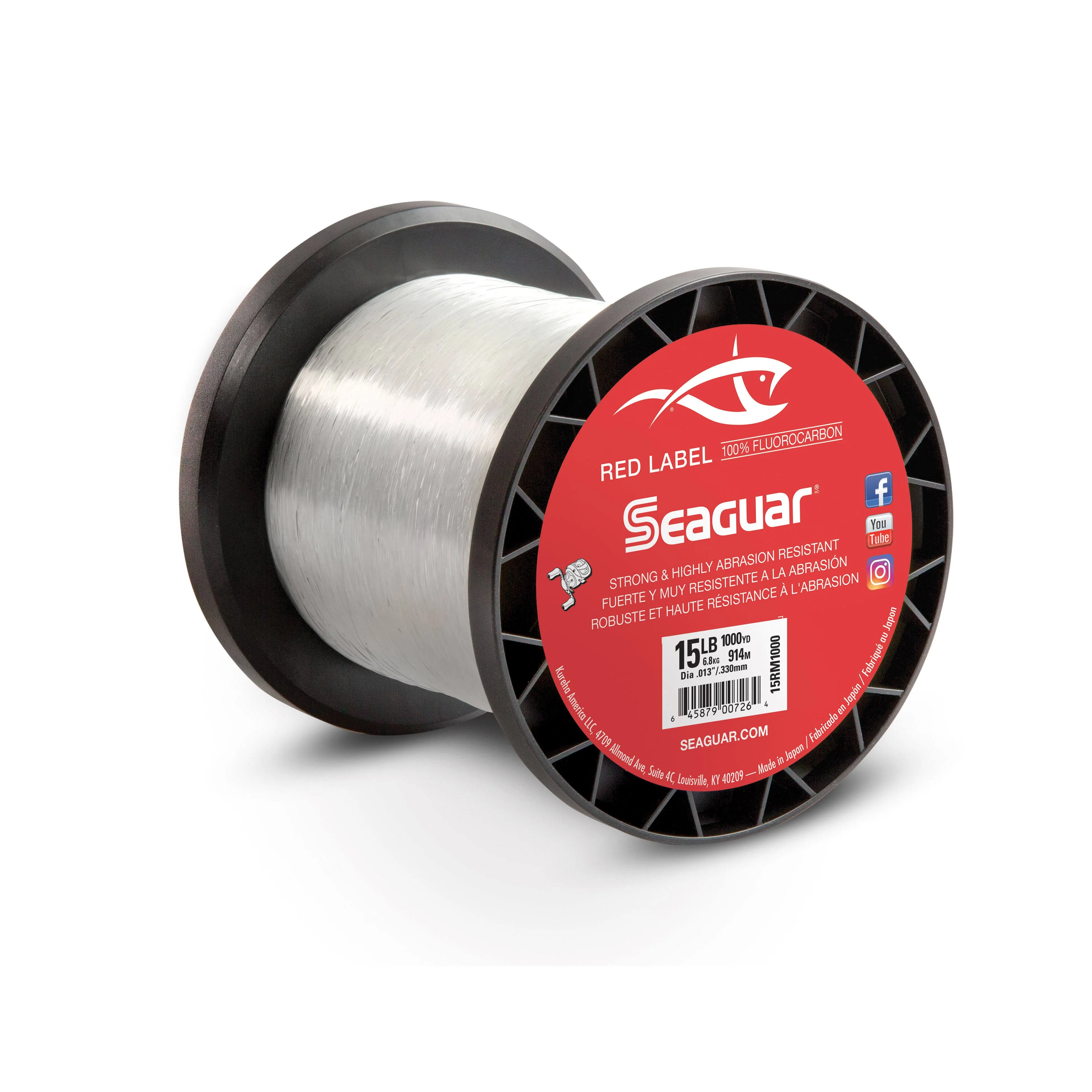 Seaguar Red Label Fluorocarbon Line 12 lb.