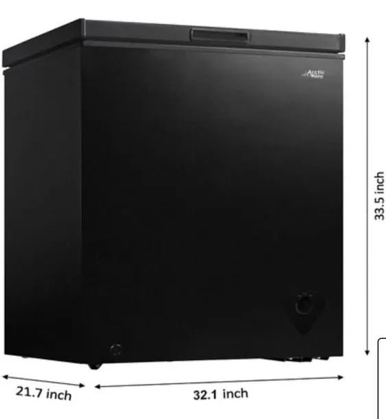 Arctic King 7.0 cu ft Chest Freezer in Black