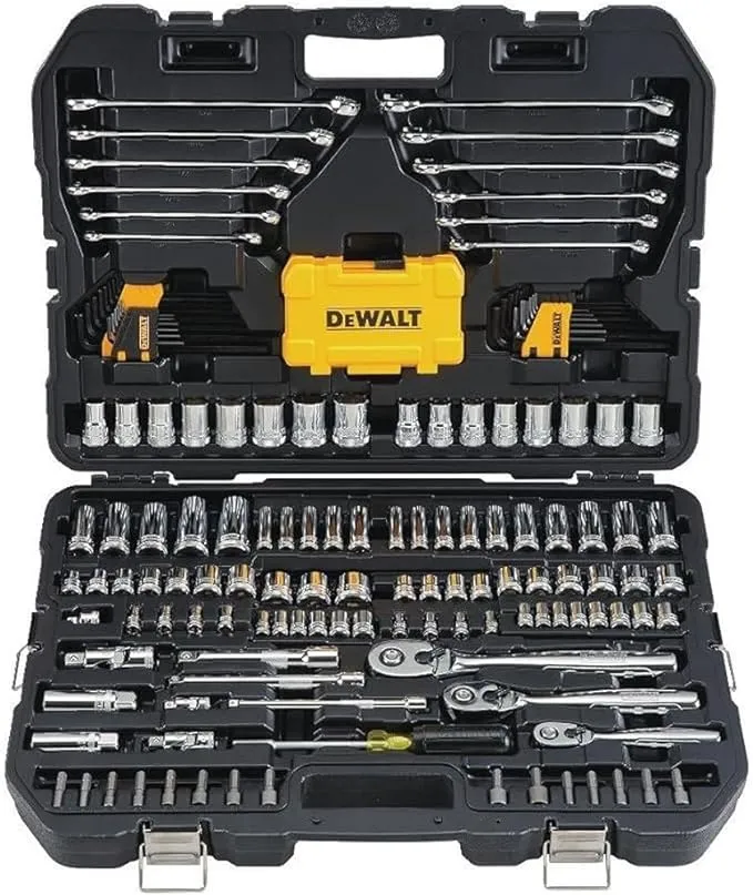 1/4 in. x 3/8 in. Drive Polished Chrome Mechanics Tool Set (108-Piece)