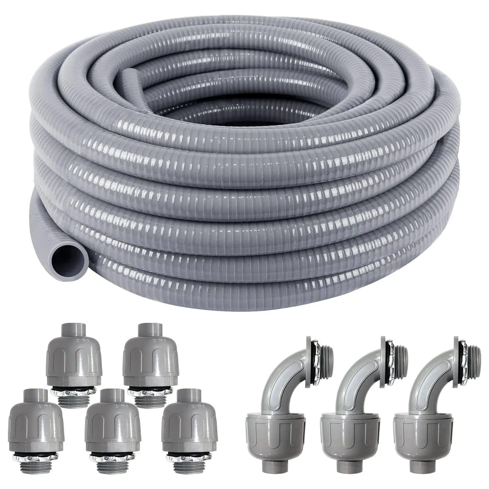 Ansgery Liquid-Tight Conduit and Kit 25ft