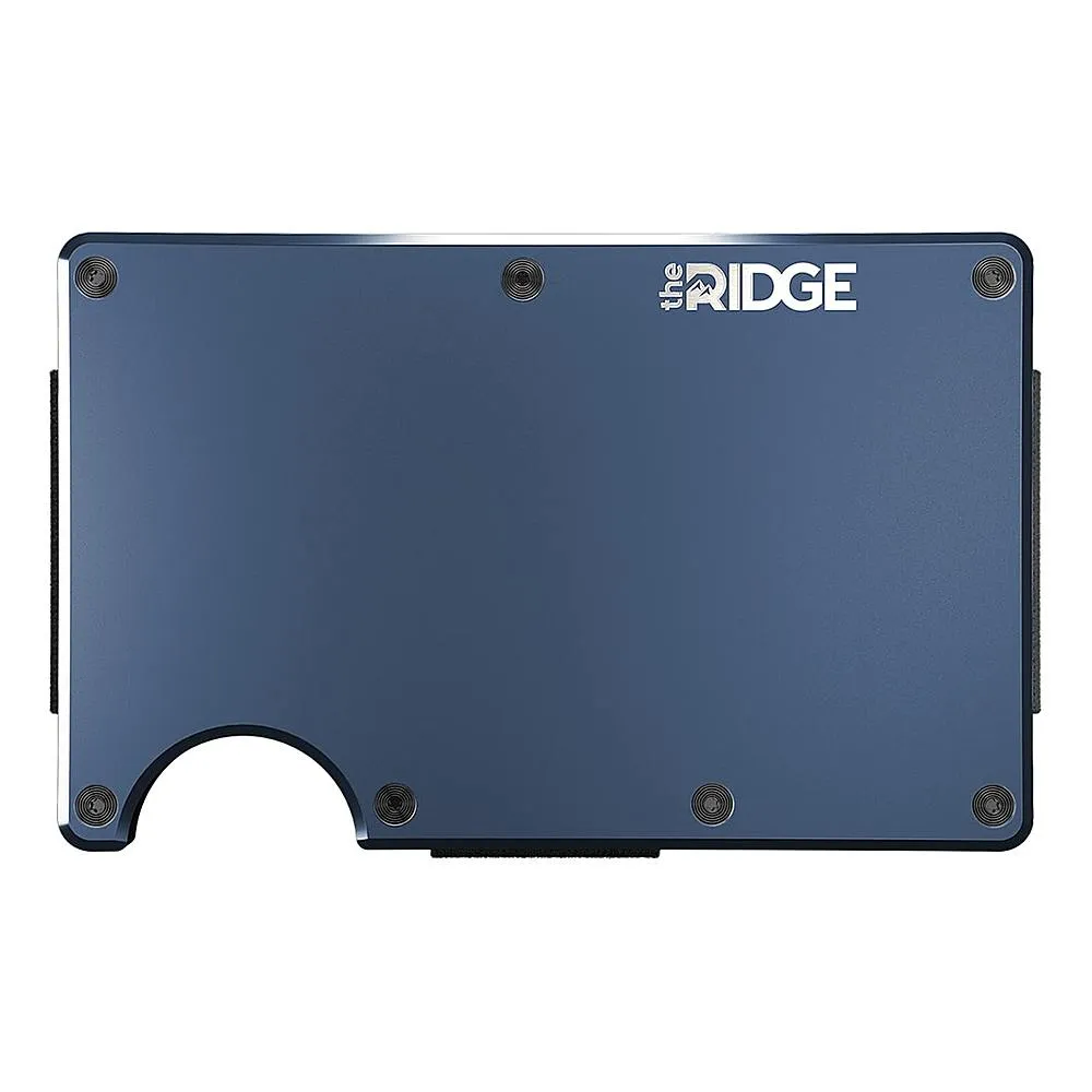 Ridge Aluminum Cash Strap Wallet Alpine Navy