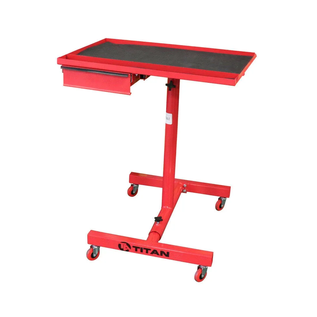 Rolling Work Table with Drawer | Adjustable