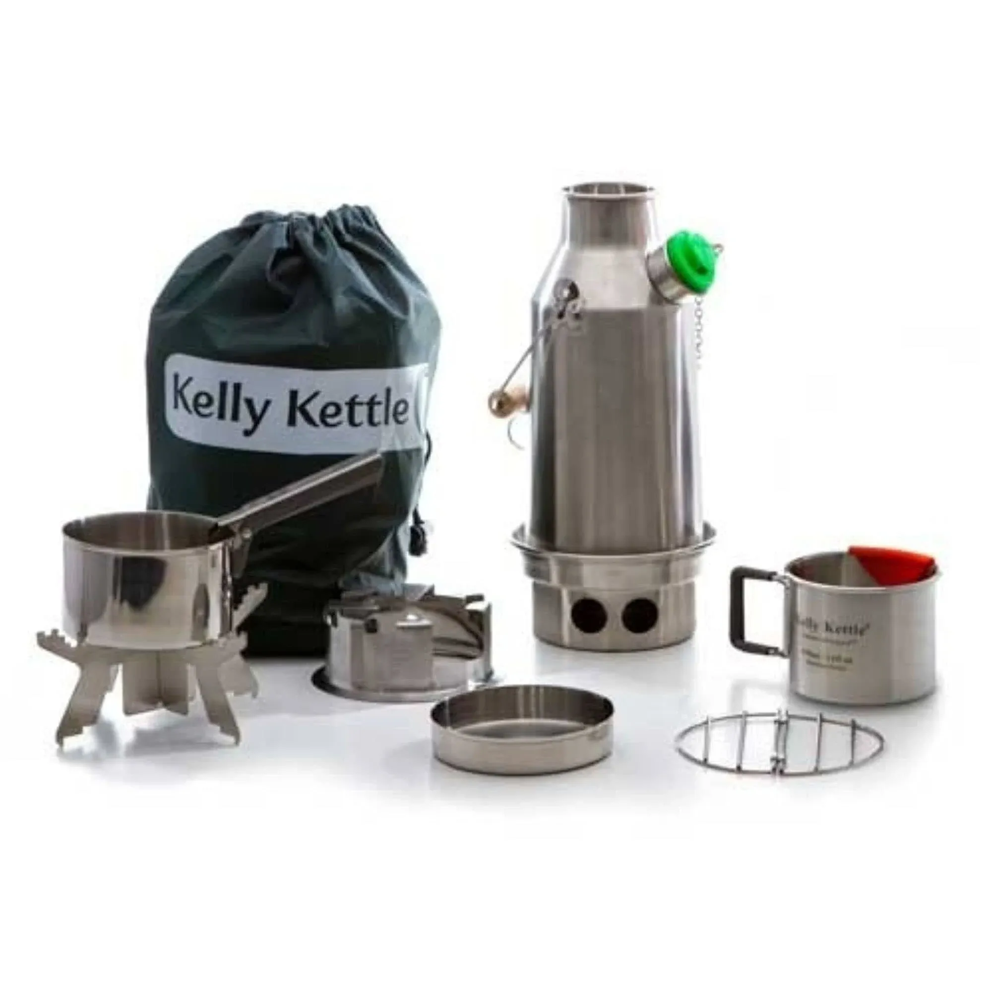 Kelly Kettle Trekker Kit (Stainless Steel)