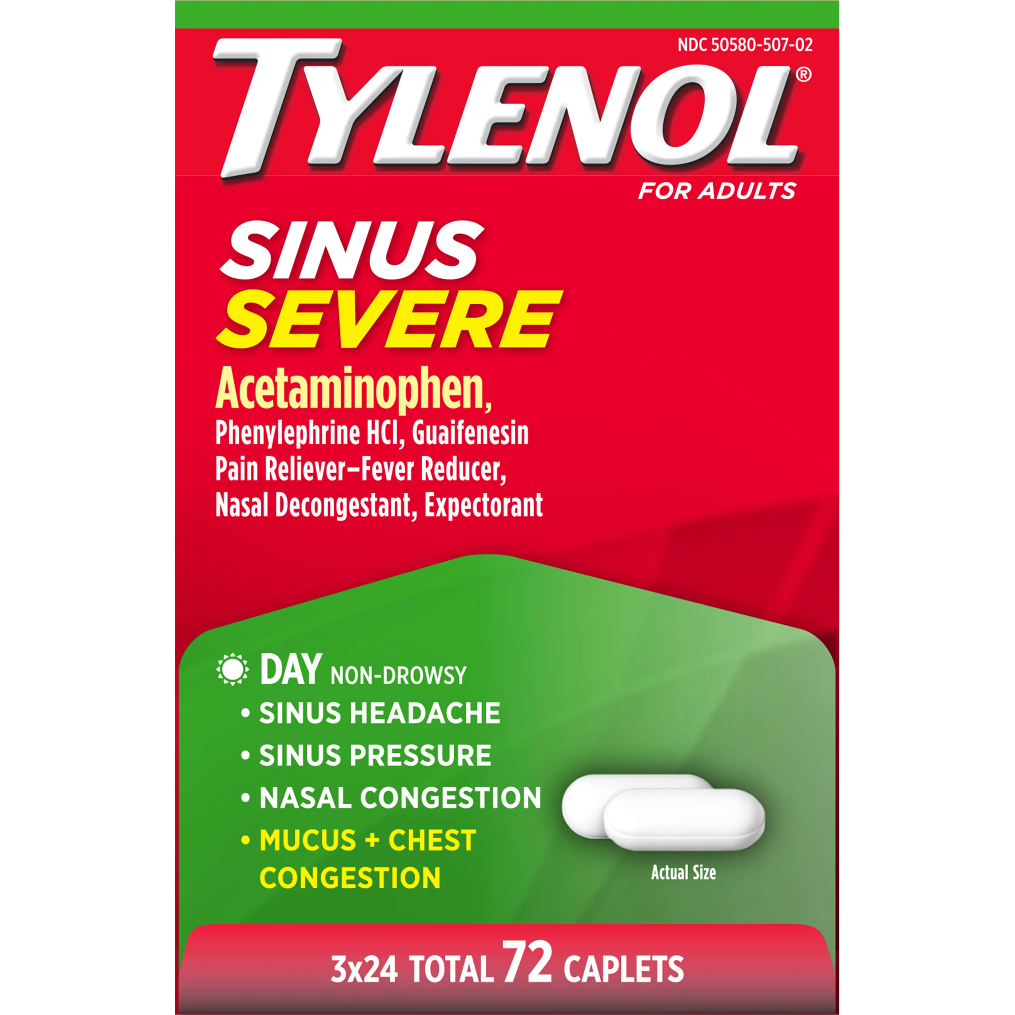 Tylenol Sinus Severe Caplets