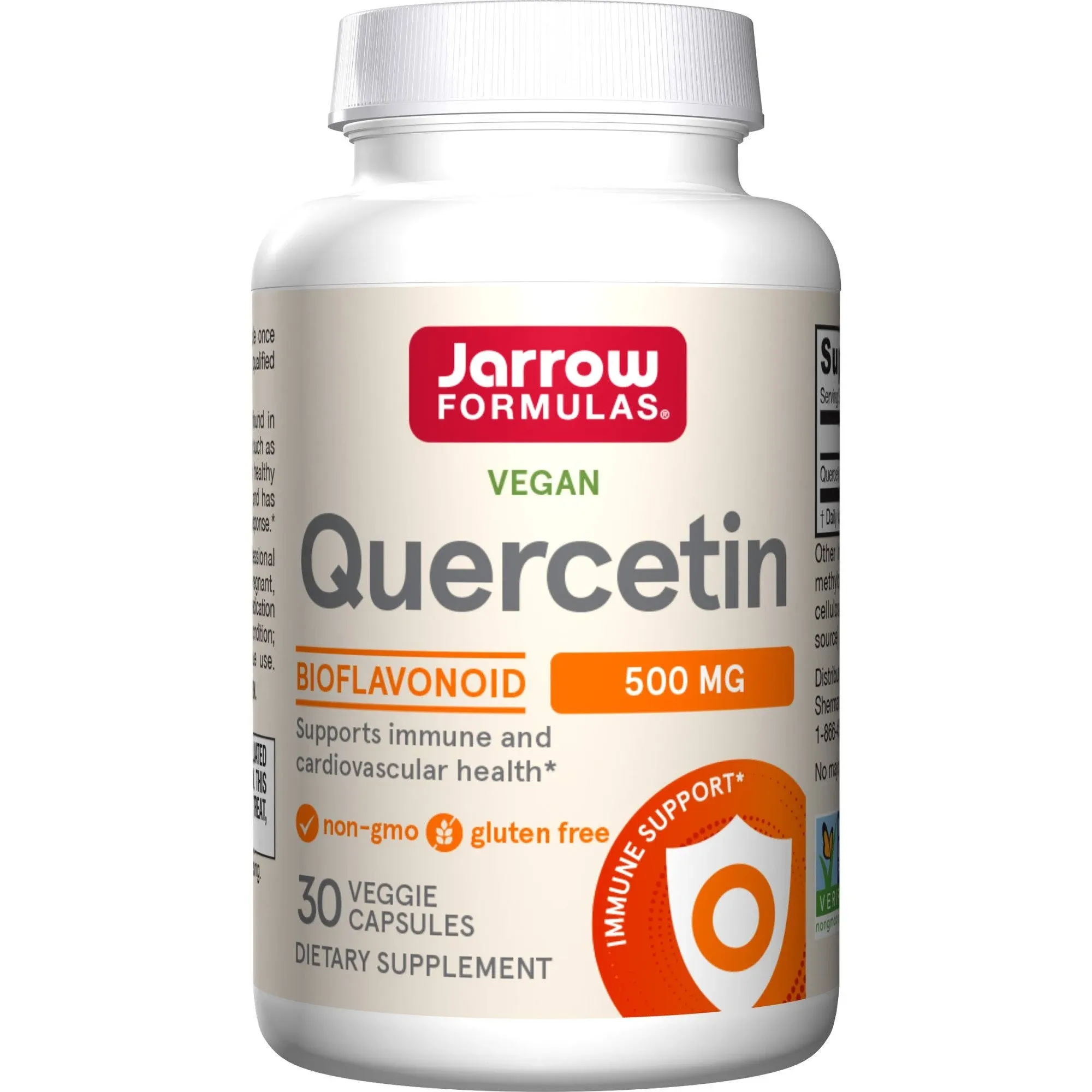 Jarrow Formulas - Quercetin 500 mg - 30 Veggie Capsules