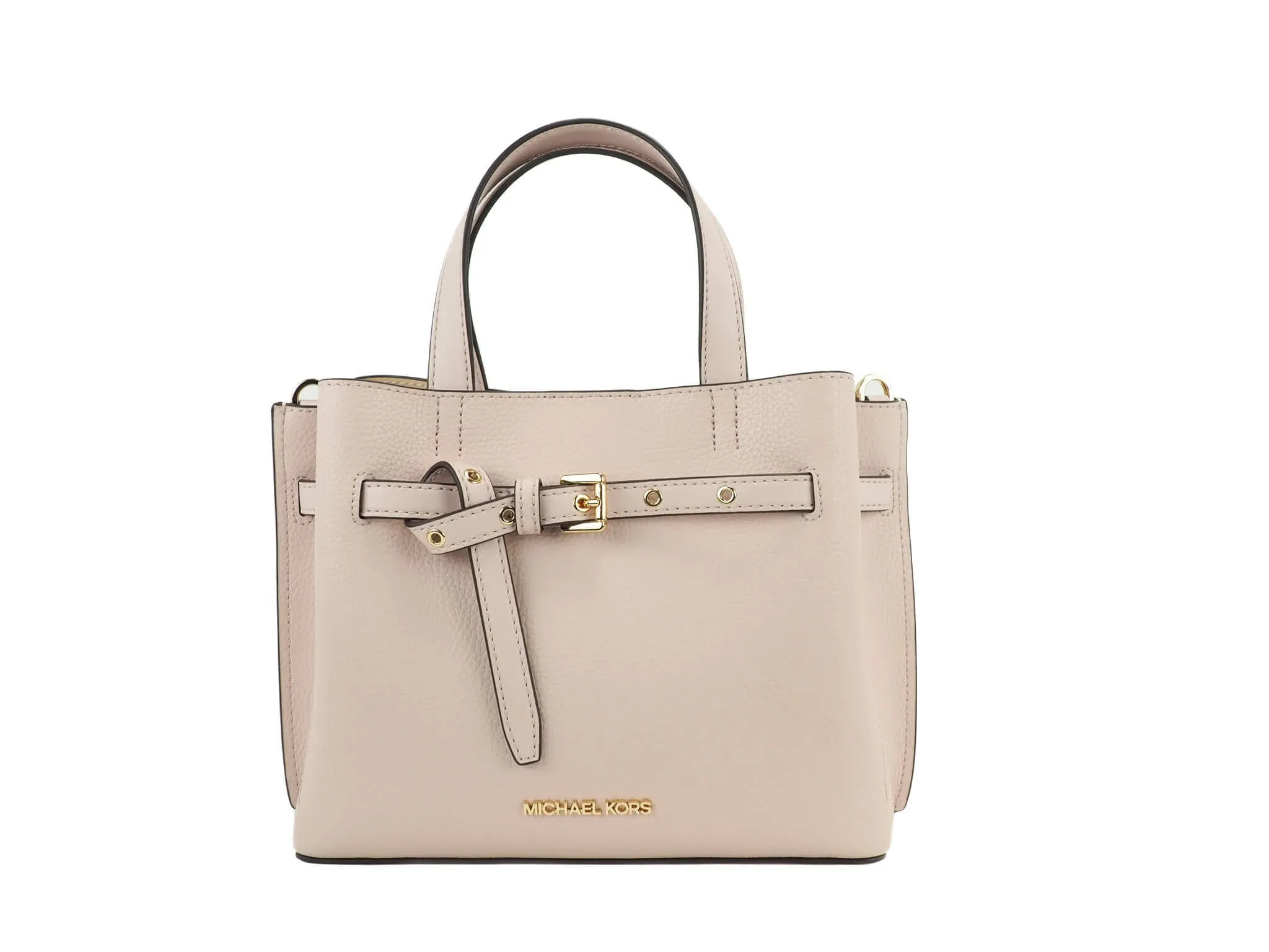 Michael Kors Emilia Small Pebbled Leather Satchel