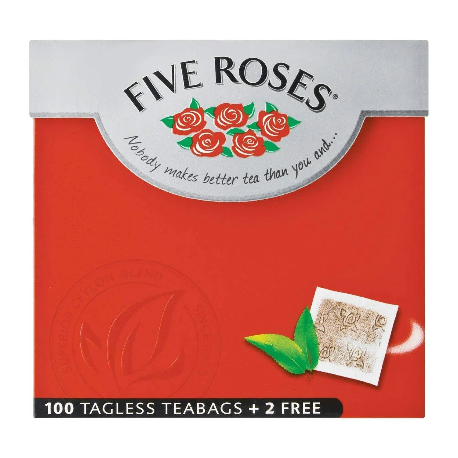 Five Roses Tea, 100 Tagless Teabags