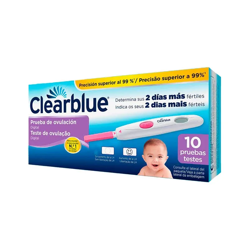 New Clearblue Advanced Digital Ovulation Test 10 Count Exp 12/2025