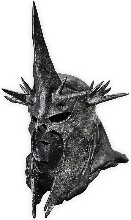 Rubie's unisex adult Lord of the Rings Deluxe Mask Party Supplies, Witch King, One Size US