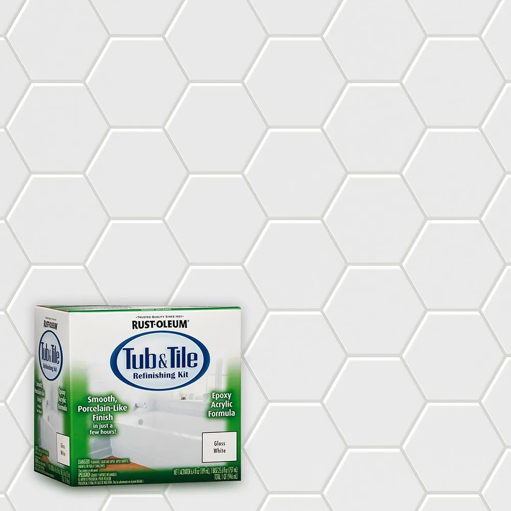 Rust-Oleum 1 Qt. Tub And Tile Refinishing Kit