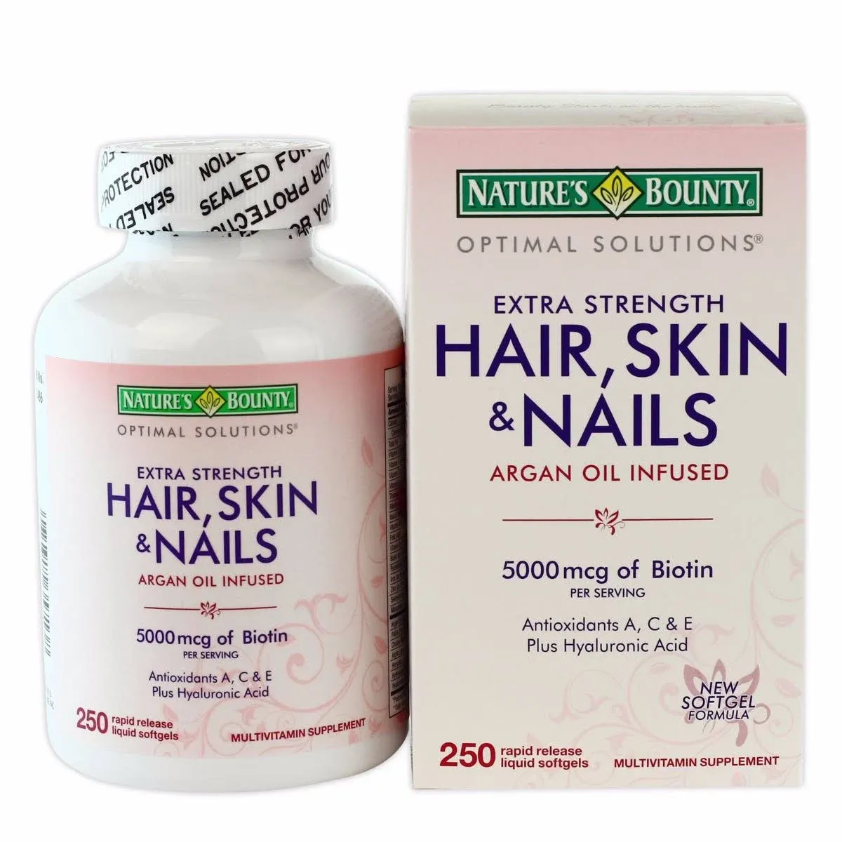 Nature's Bounty Hair, Skin and Nails - 250 Softgels