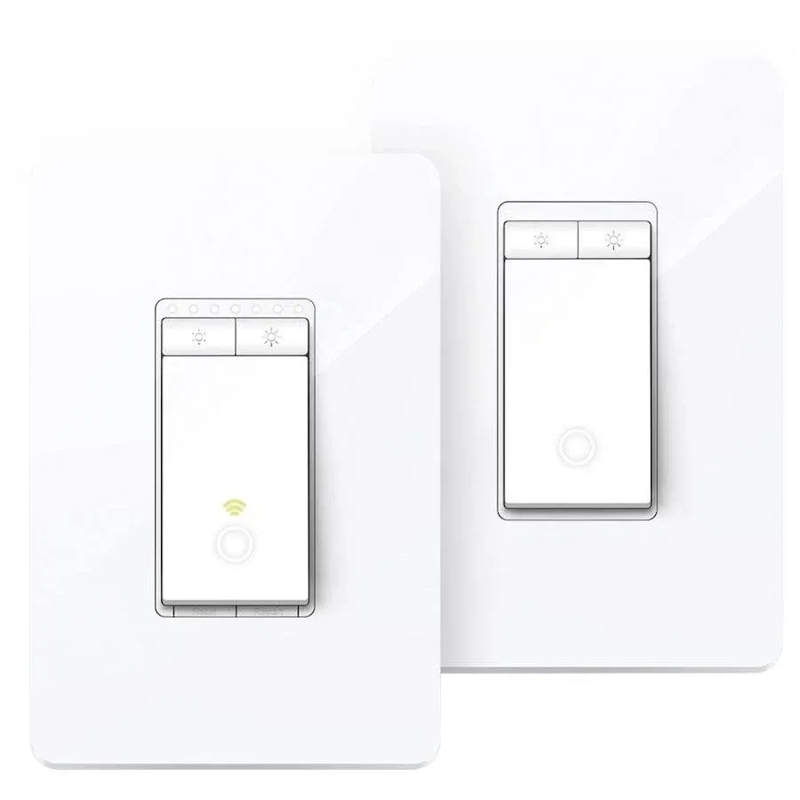 Kasa Smart 3 Way Dimmer Switch KIT, Dimmable Light Switch Compatible with Alexa, Google Assistant and SmartThings, Neutral Wire Needed, 2.4GHz, ETL Certified, No Hub Required, White (KS230 KIT v2)