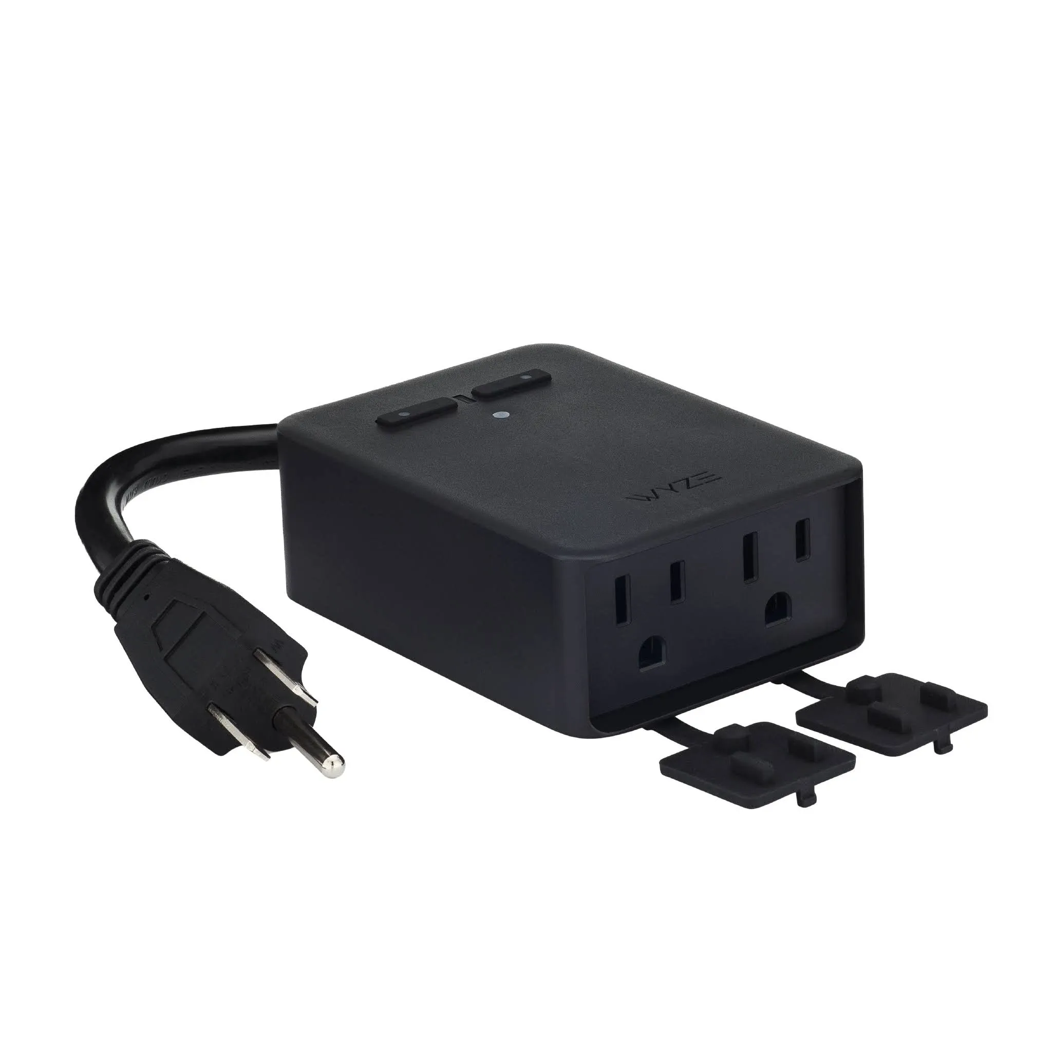 Wyze Plug Outdoor, Dual Outlets Energy Monitoring, IP64, 2.4GHz WiFi Smart Pl...