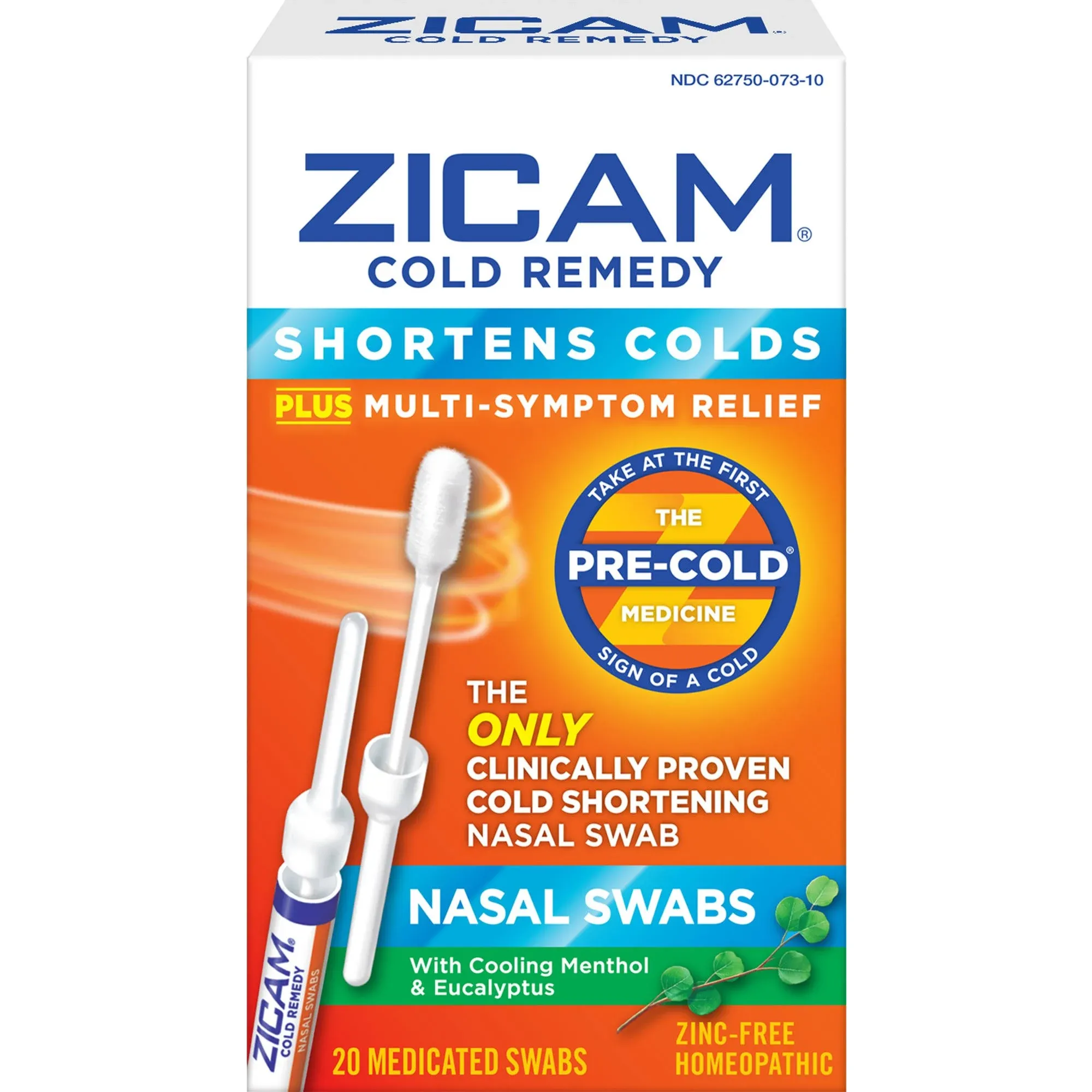 Zicam Cold Remedy Nasal Swabs - 20 Count