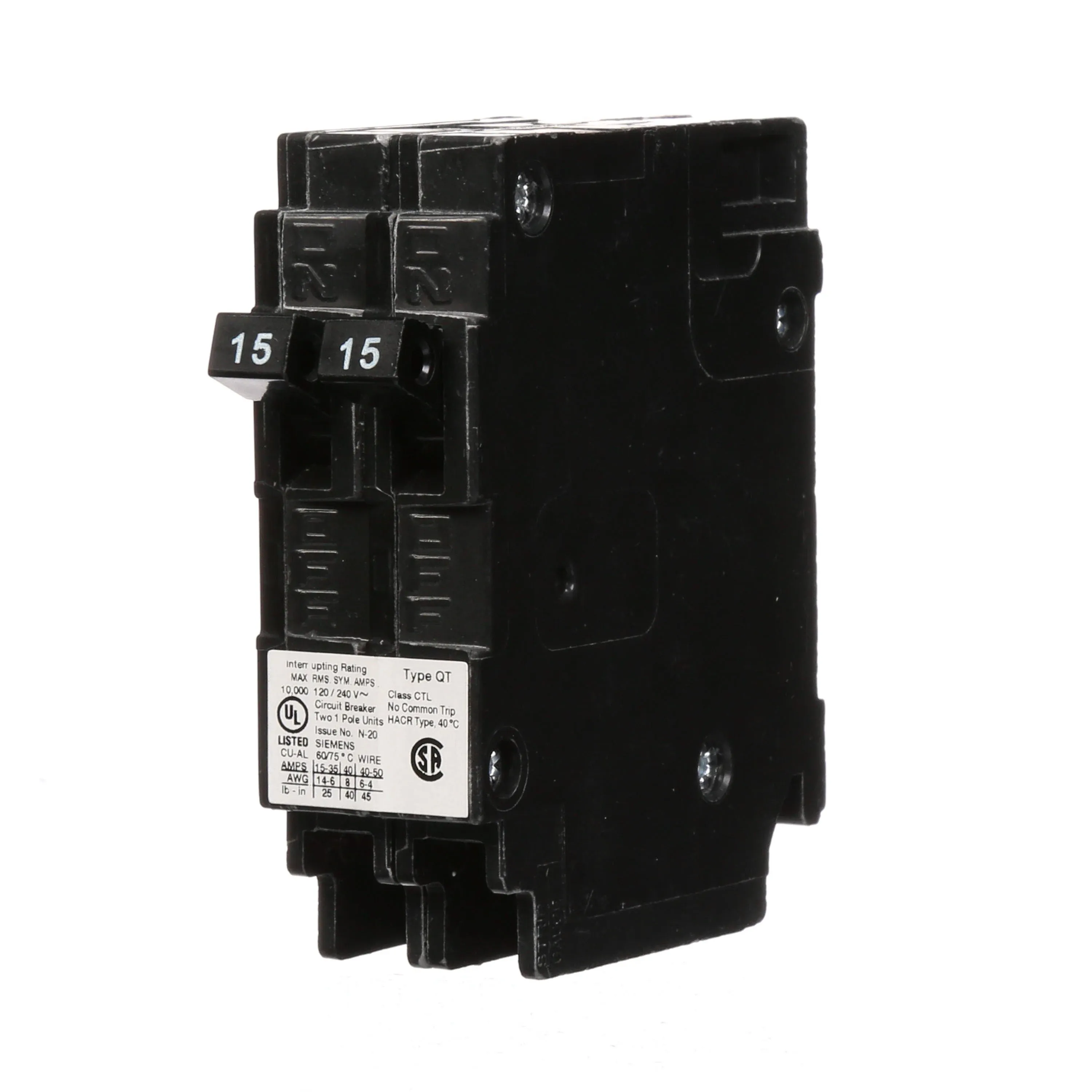 Siemens Q1515 Circuit Breaker