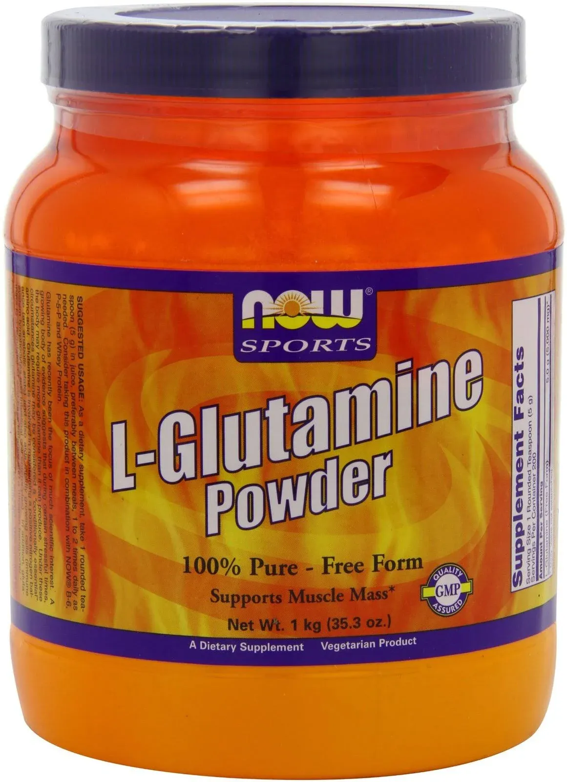 Now Foods L-Glutamine Powder