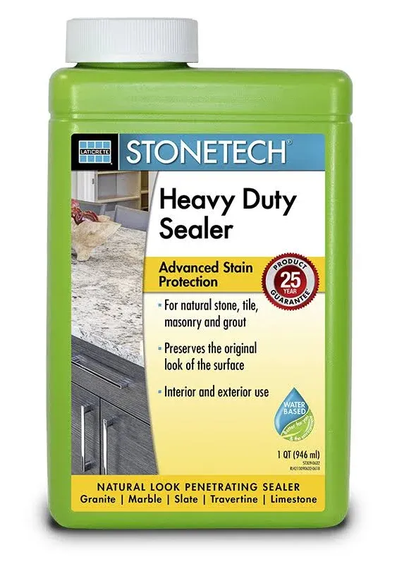 StoneTech Heavy Duty Sealer for Natural Stone, 1-Quart (.946L)