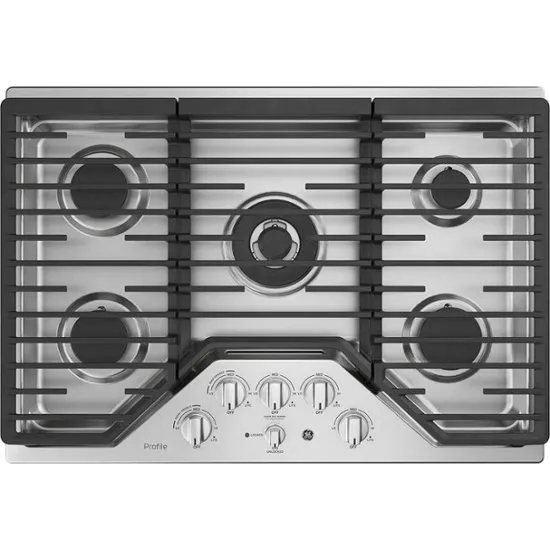 GE Profile PGP9030SLSS 30" Built-in GAS Cooktop Stainless Steel