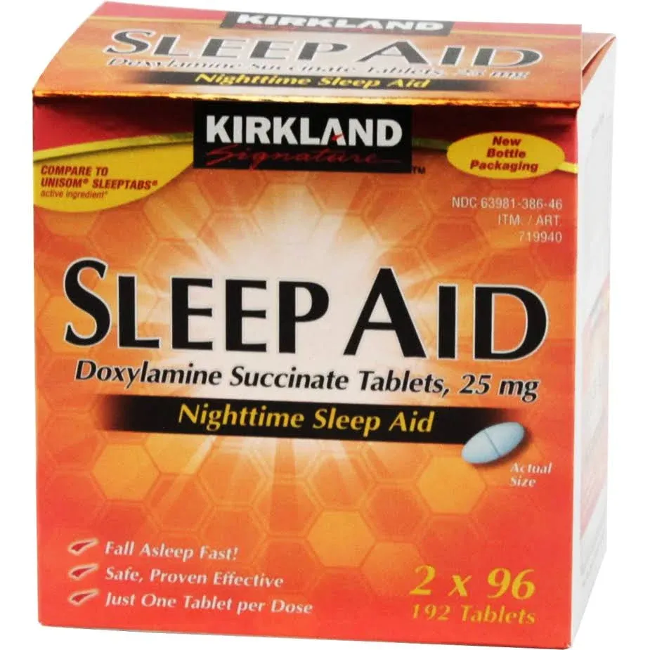 Kirkland Signature Sleep Aid, 192 Tablets