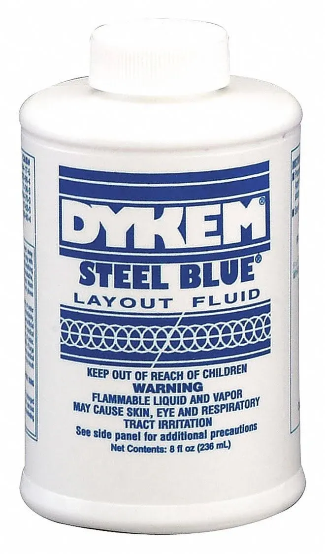 Dykem - Steel Blue Layout Fluid 8oz | 80400