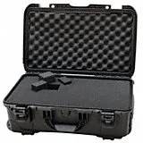 PELICAN Protective Case: 11 in x 19 3/4 in x 7 5/8 in Inside, Flat/Pick and Pack, Black, Mobile