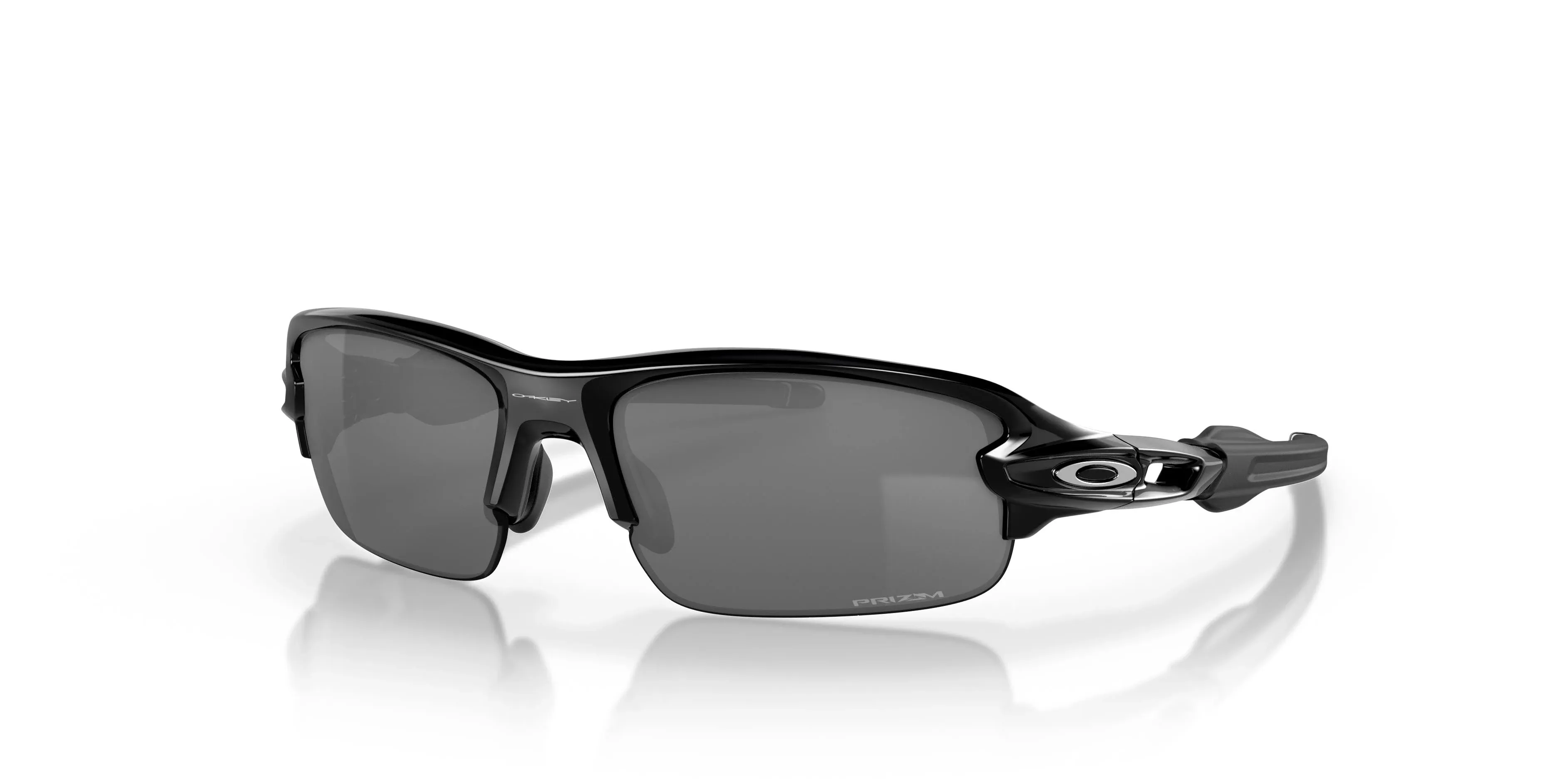 Oakley Flak Xxs Sunglasses-Polished Black-PRIZM Grey