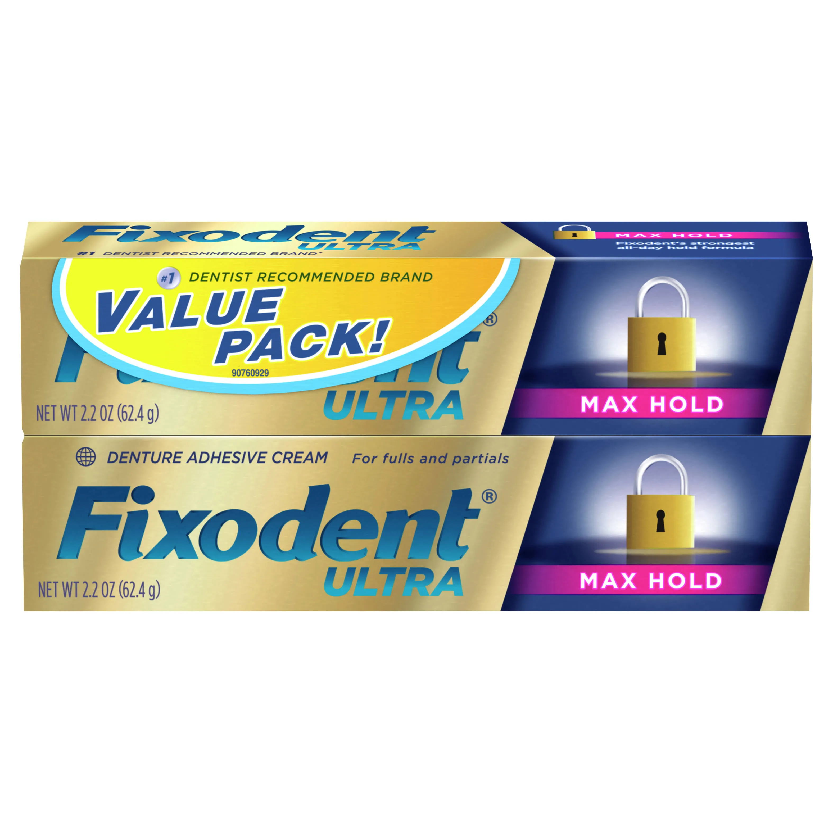 Fixodent Ultra Max Hold Denture Adhesive