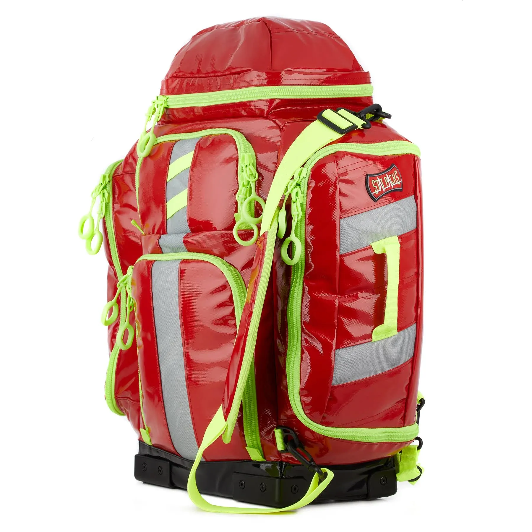 Statpacks EMS Perfusion Backpack G3 Red Nylon 22 H X 17 W X 8 D Inch G35005RE