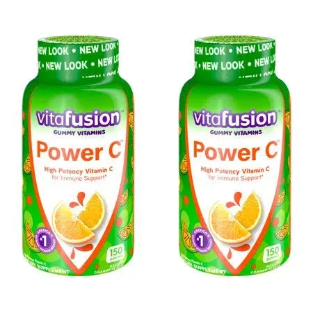 Vitafusion Power C Gummy Vitamins High Potency Vitamin C Supplement 150 Gummies