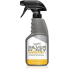 Silver Honey Hot Spot & Wound Care Spray Gel, 8-oz bottle