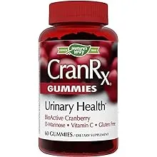 Nature's Way, CranRx, 비뇨기 건강, BioActive 크랜베리, 구미젤리 60개