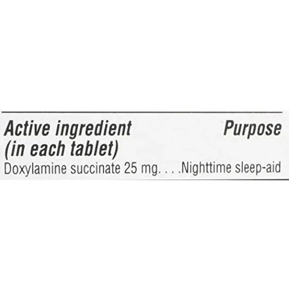 Kirkland Signature Sleep Aid Doxylamine Succinate 25 mg 2 Pack 192 Tablets