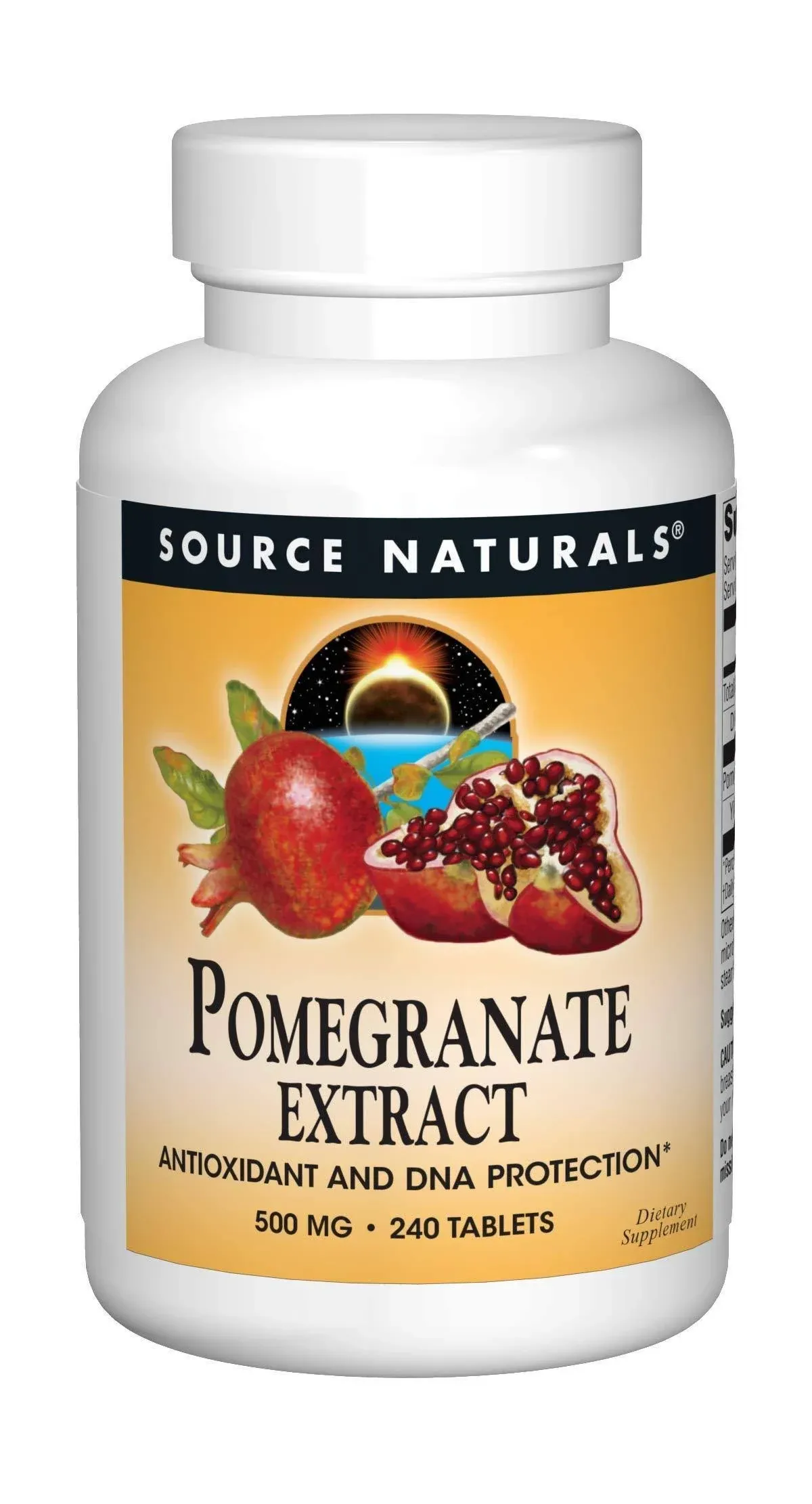 Source Naturals, Pomegranate Extract, 500mg, 240 ct