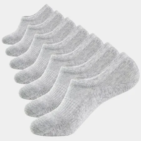 Wander Men's Thin Non Slip Low Cut Invisible Socks