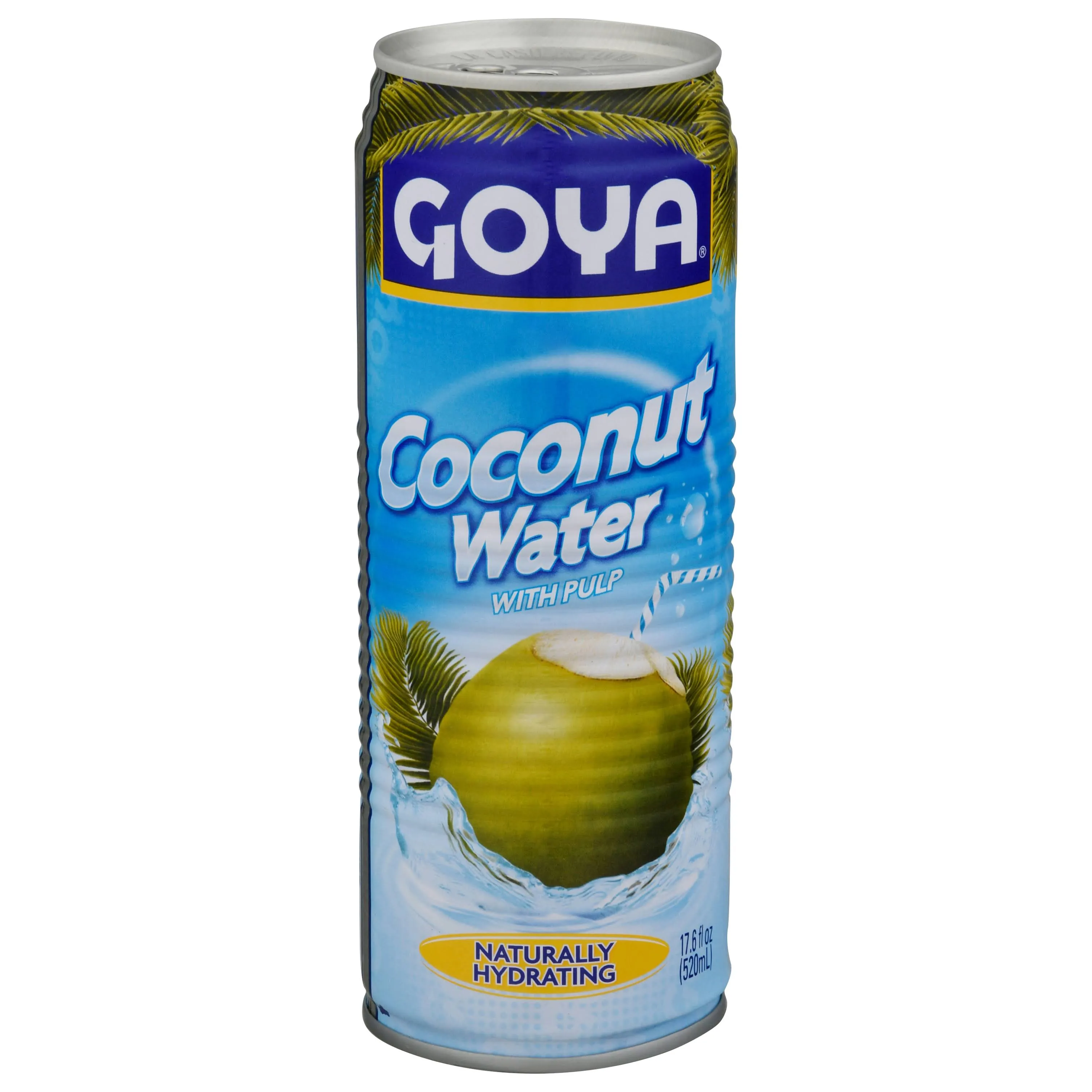 Goya Coconut Water, with Pulp - 17.6 fl oz