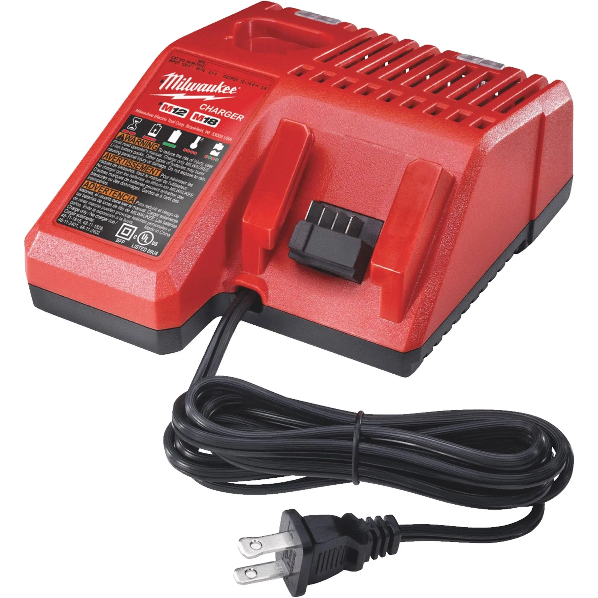 Milwaukee 48-59-1812 - M18 & M12 Multi-Voltage Charger