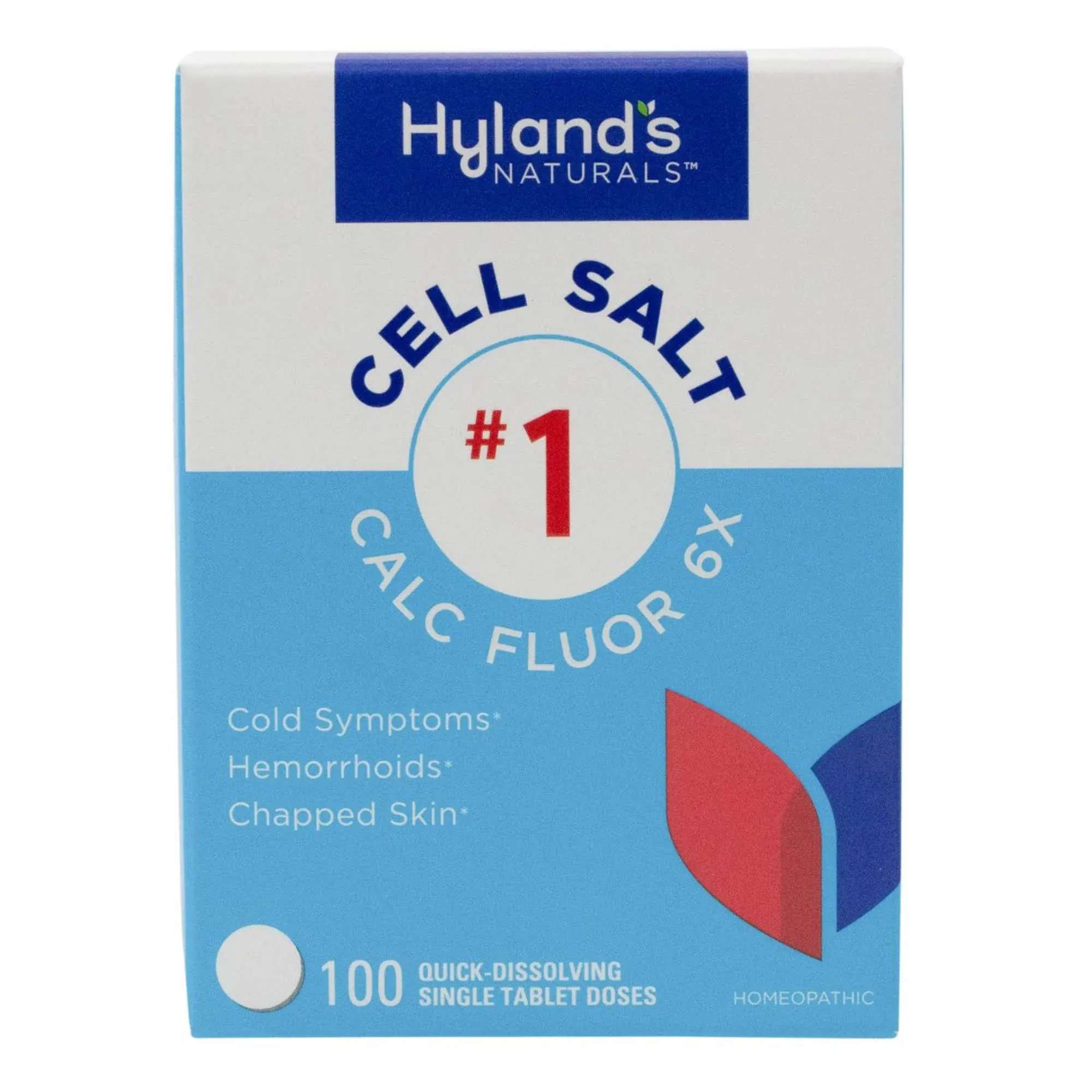 Cell Salt #1 | Calc Fluor 6X | 100 Tablets | Hyland's Naturals