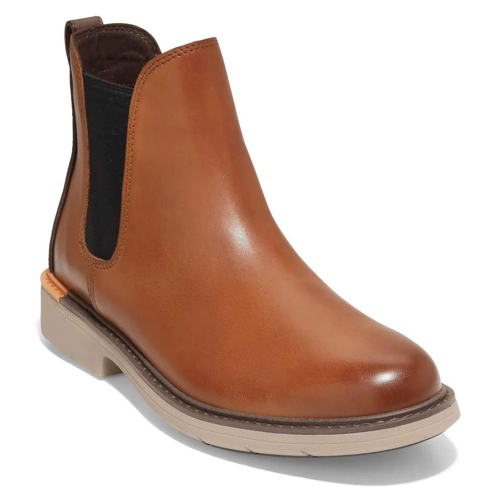 Cole Haan Men&#x27;s Go-to Chelsea Boot New Caramel/Dune Size 10 NEW