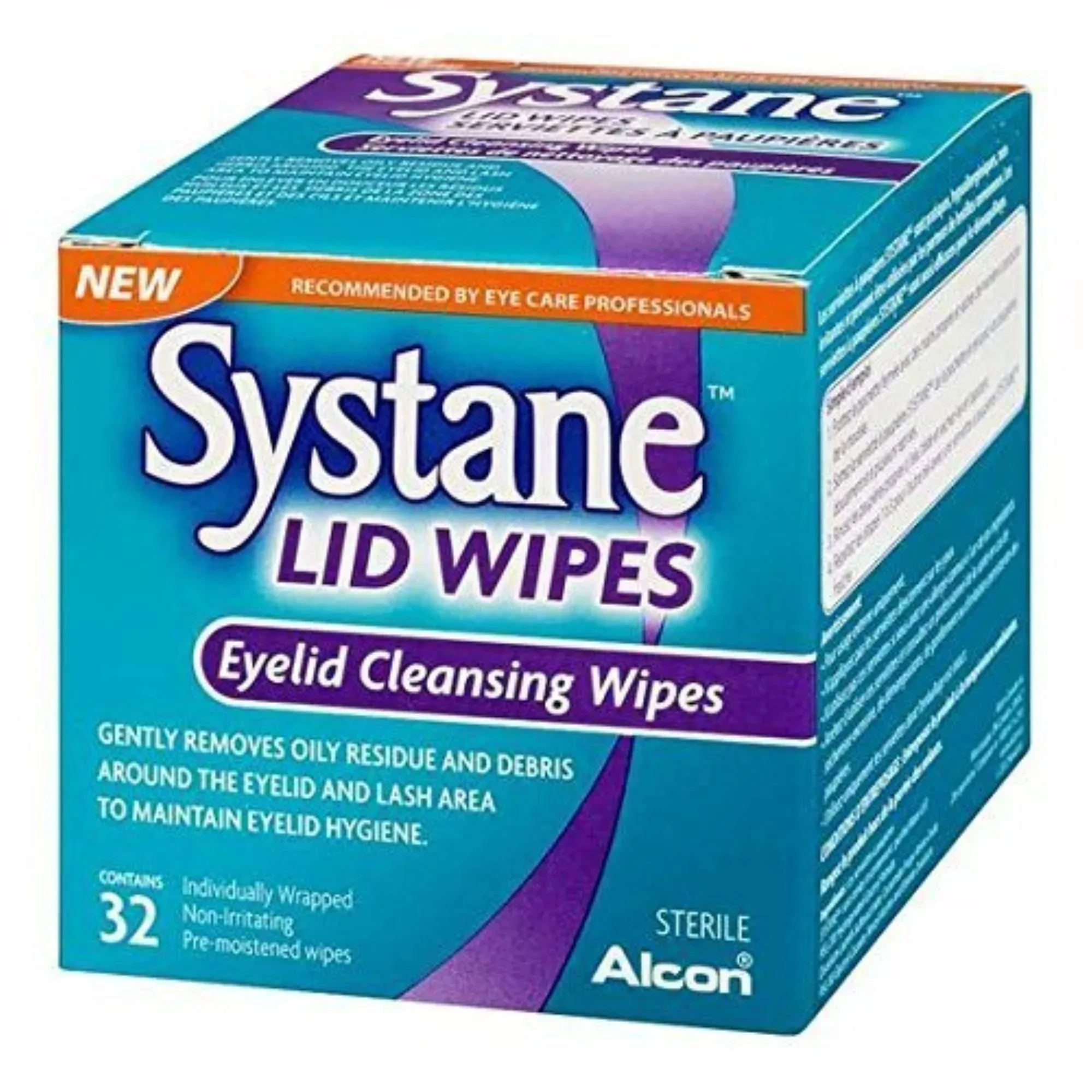 Systane Lid Wipes - 3 x 32 Wipes\xa0