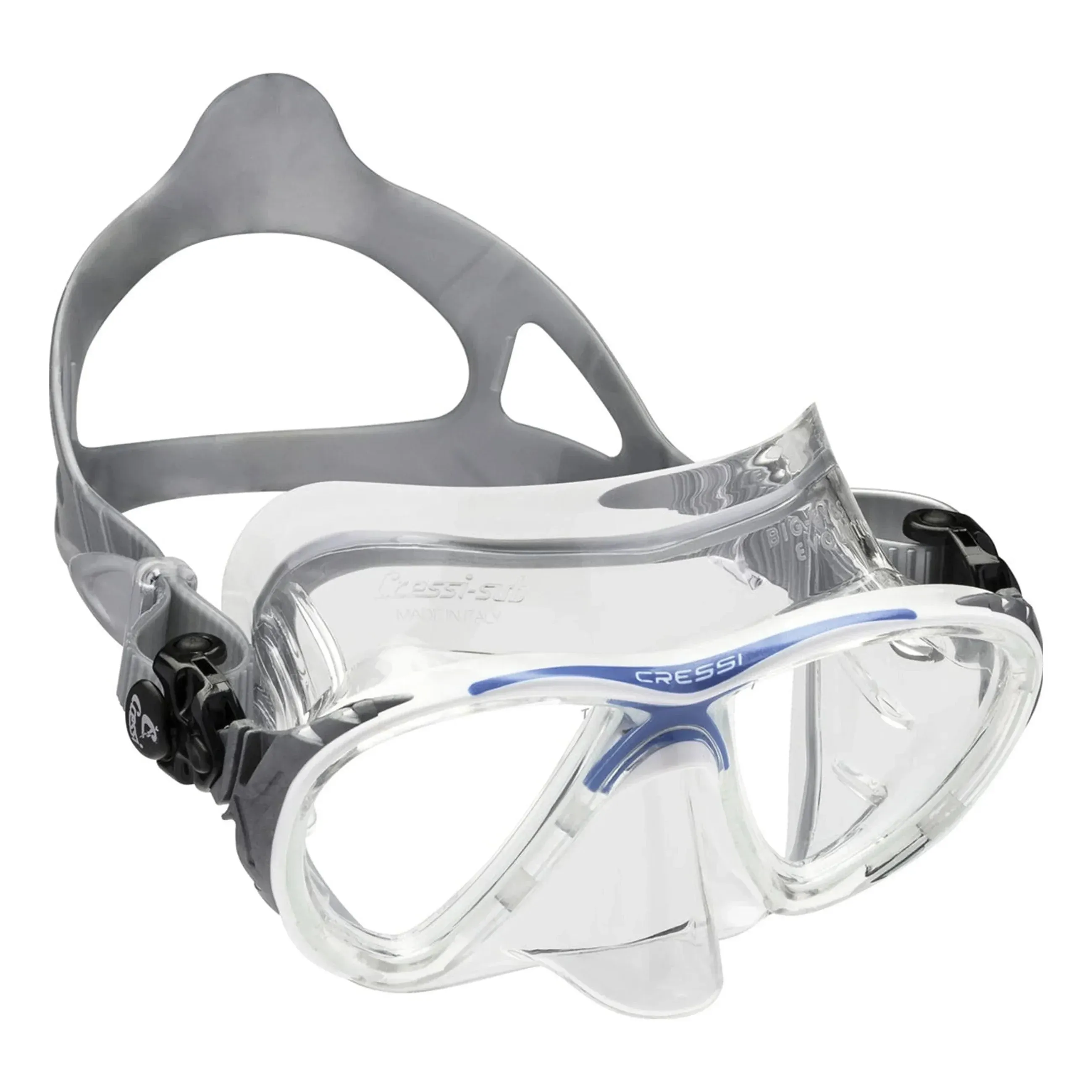 Cressi Big Eyes Evolution Crystal Mask - Blue