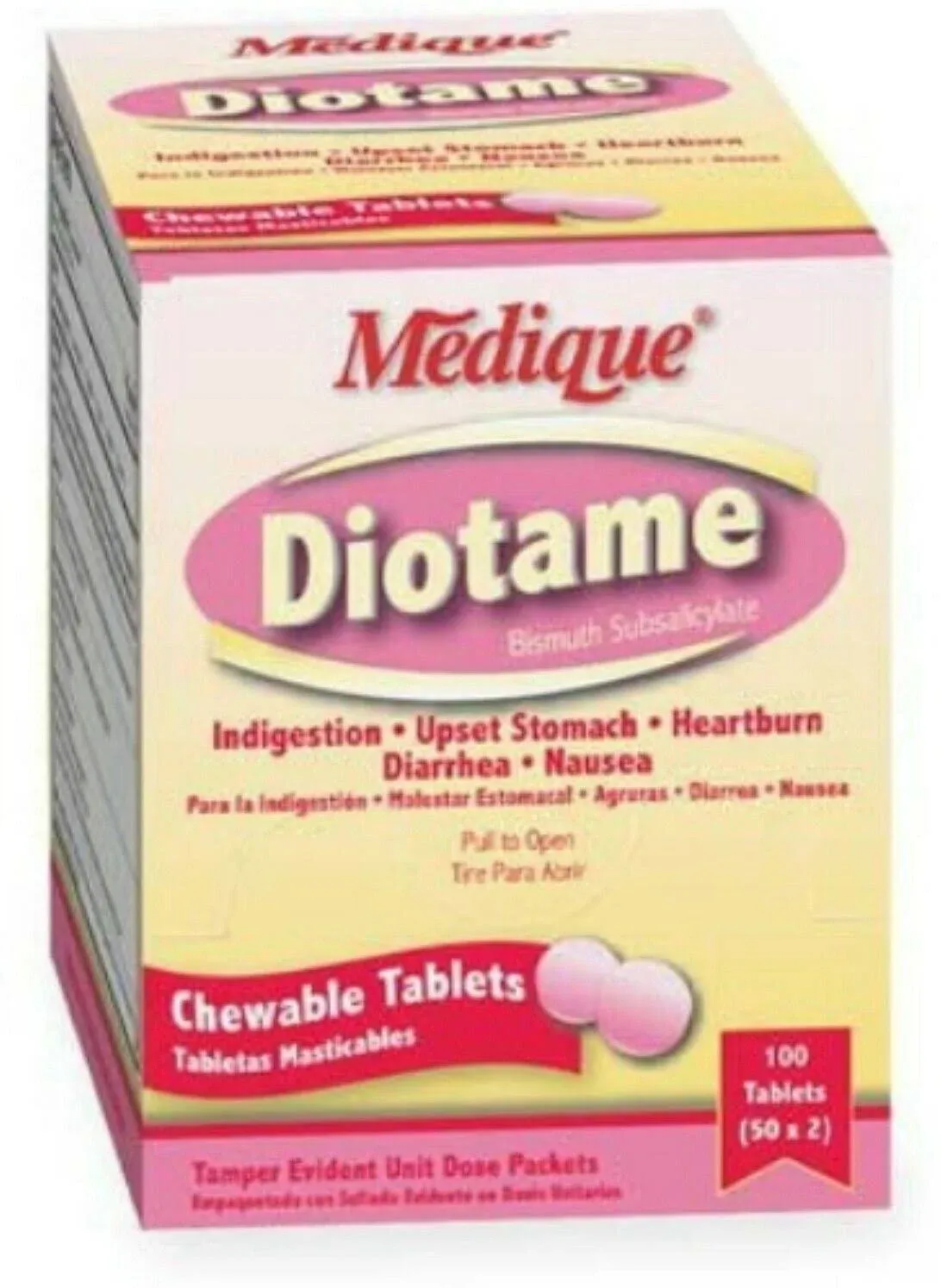 Diotame Chewable, 100/Box