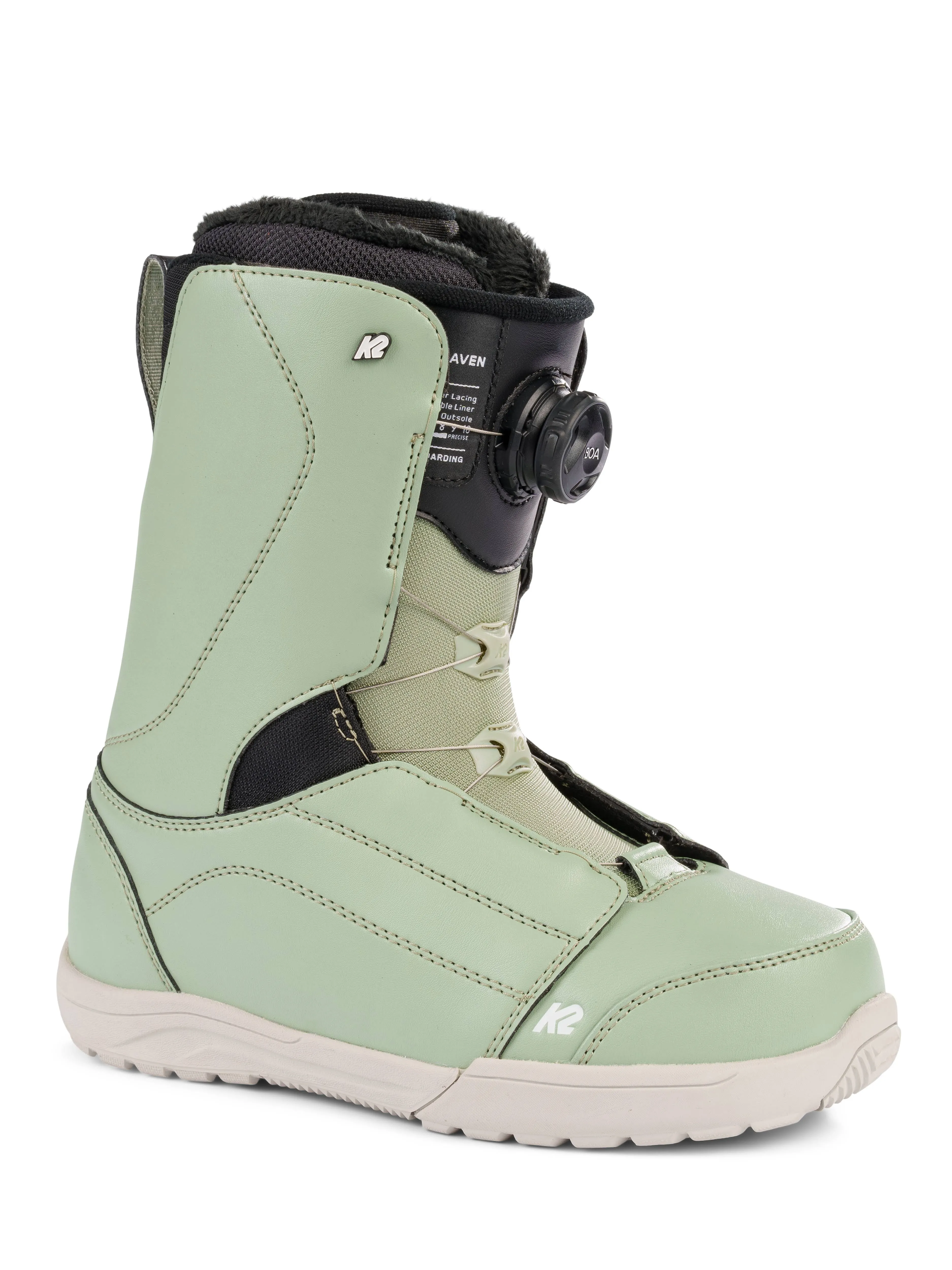 K2 Haven Womens Snowboard Boots 2023, 7.5 / Mint