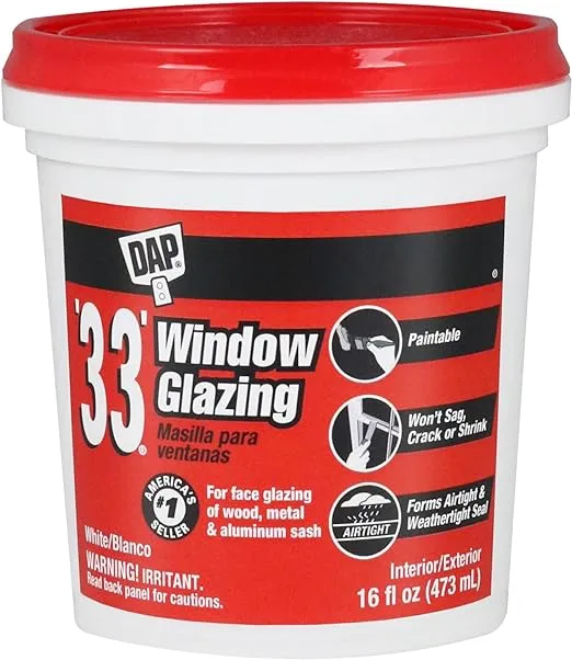 Dap 12121 PT White Glazing Compound