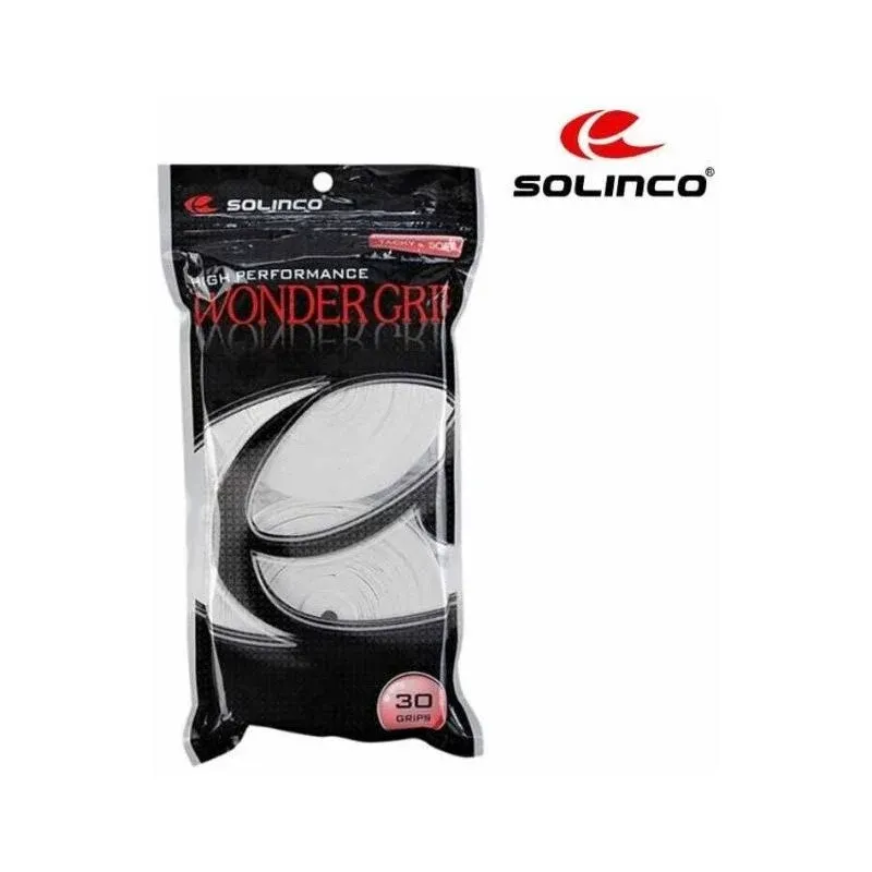 Solinco Wonder Overgrip 30 Pack (White)