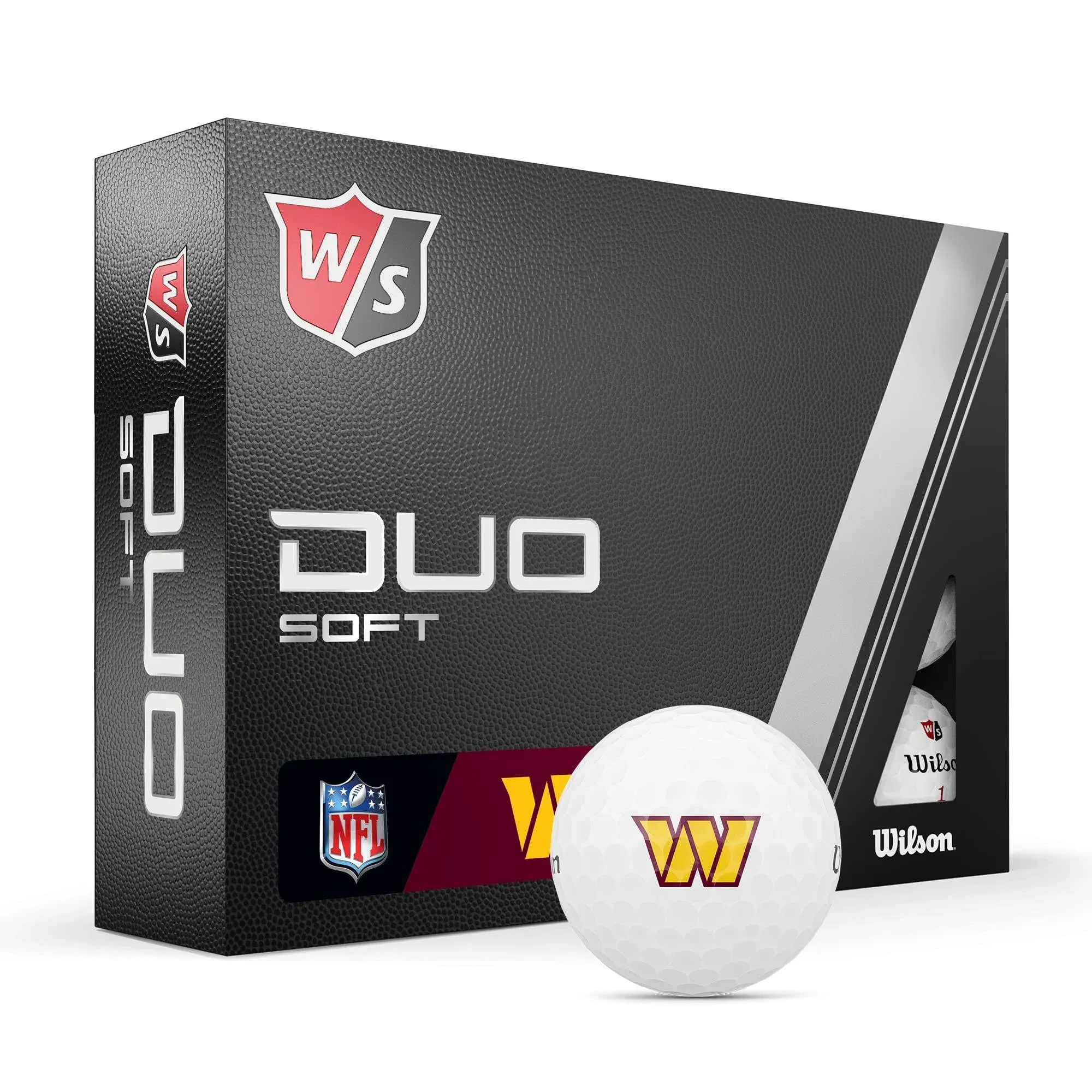 WILSON Staff 2023 Duo Soft NFL Golf Balls - 12 Balls