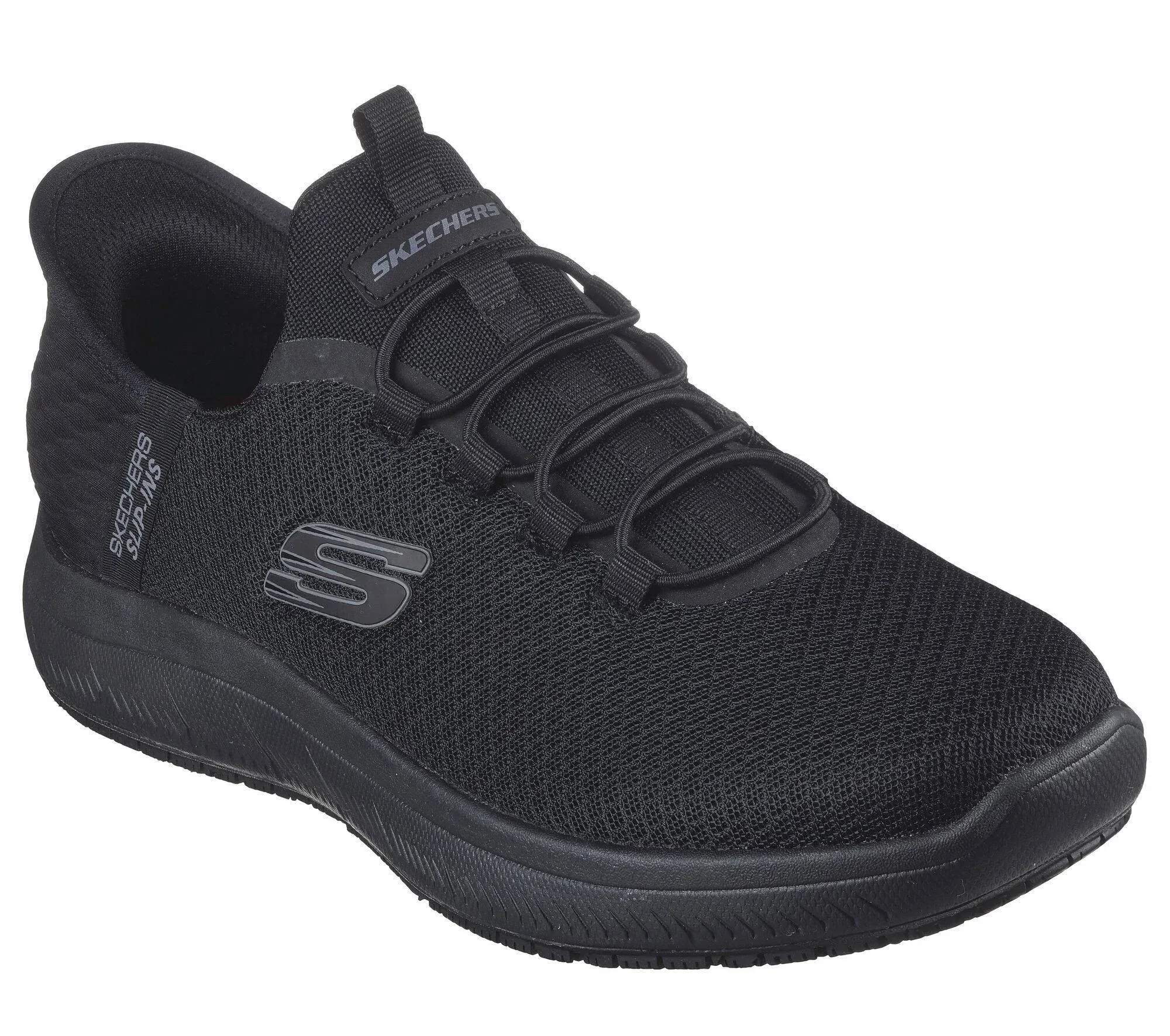 Men's Skechers Work 200205 Summits Slip-In Slip Resistant Safety Shoes