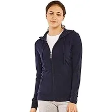 Cottonbell Ladies Thin Zip-Up Hoodie Jacket