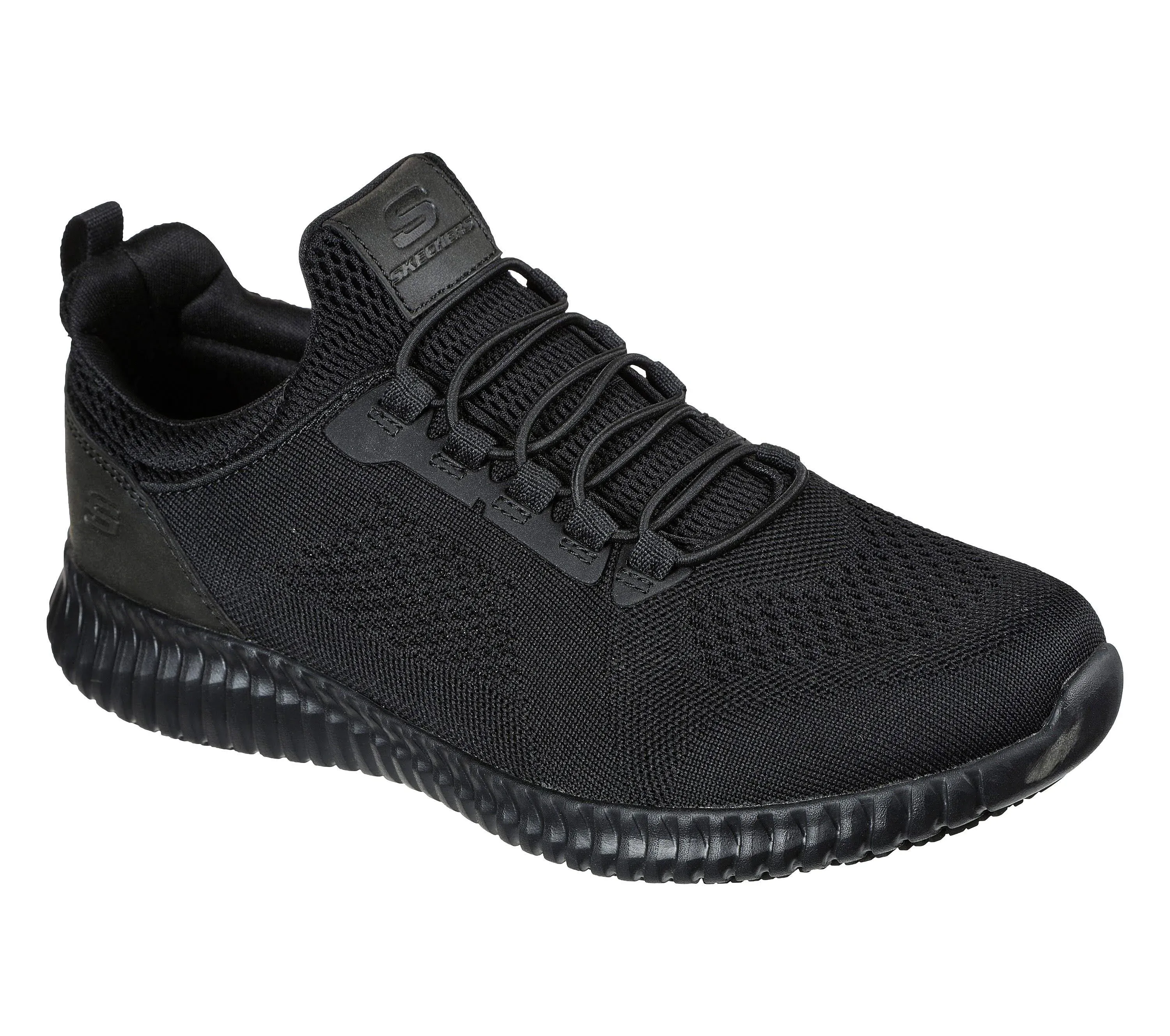 Skechers Work Cessnock (Black) Men's Shoes