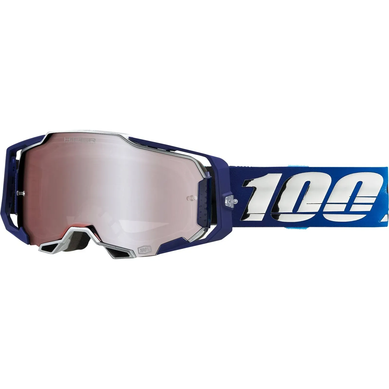 Armega HiPER Mirrored Lens Motocross Goggles